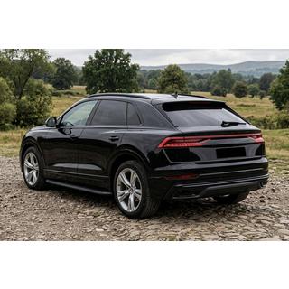 Bočné prahy Tayga Black (2 ks, hliník) Audi Q8 2018– fotografia 1