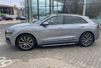 Audi Q8 2018– Bočné nášľapy Bosphorus Grey (2 ks, hliník) fotografia 1