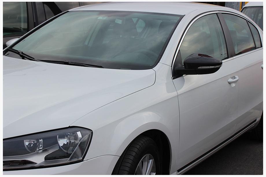 Volkswagen Jetta 2011–2018 Karbonové kryty zrkadiel (2 ks, pravý karbón) Fotografia 16