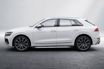 Audi Q8 2018– Bočné nášľapy Shining V1 (2 ks, hliník) fotografia 1