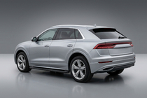 Audi Q8 2018– Bočné nášľapy Allmond Black (2 ks, hliník) fotografia 1
