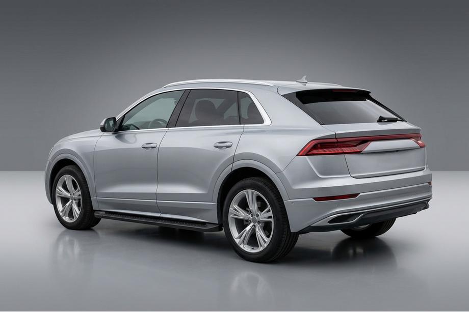 Audi Q8 2018– Bočné nášľapy Allmond Black (2 ks, hliník) Image
