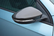 Volkswagen Scirocco 2008–2017 Karbonové kryty zrkadiel (2 ks, pravý karbón) fotografia 14