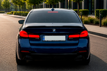 BMW 5. rad G30/G31 2017–2023 Zadný nárazník M-Sport/M5 (pre G30) fotografia 5
