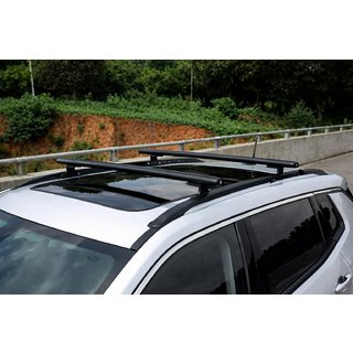 Strešný nosič (priečniky) na integrované lyžiny OEM (2011-2016, 2 ks) Jeep Compass 2006–2016 fotografia 1