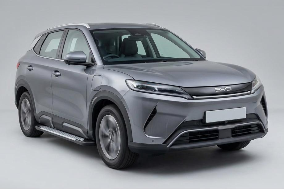 BYD Atto 2/Yuan Up 2024– Bočné nášľapy Allmond Grey (2 ks, hliník) Fotografia 1