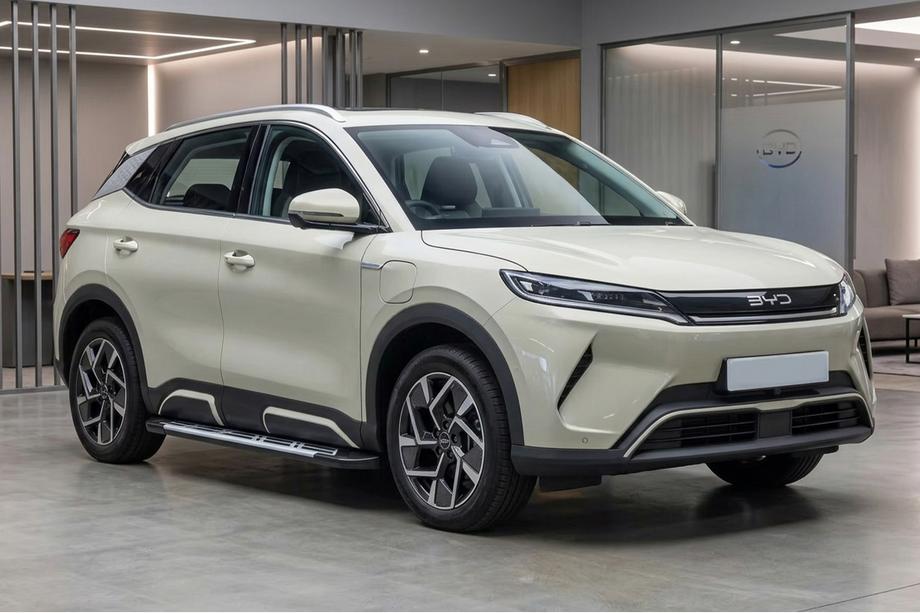 BYD Atto 2/Yuan Up 2024– Bočné nášľapy Sunrise (2 ks, hliník) Fotografia 1