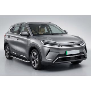 Bočné prahy Maydos V1 (2 ks, hliník ↗ nehrdzavejúca oceľ) BYD Atto 2/Yuan Up 2024– fotografia 1