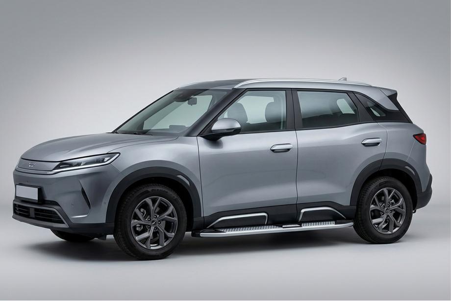 BYD Atto 2/Yuan Up 2024– Mevsim Grey bočné nášľapy (2 ks, hliník) Image