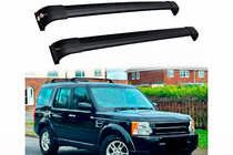 Land Rover Discovery III 2004–2009 Strešný nosič (priečniky) na integrované lyžiny OEM (2 ks) Čierna fotografia 5