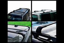 Land Rover Discovery IV 2009–2017 Strešný nosič (priečniky) na integrované lyžiny OEM (2 ks) Sivá fotografia 4