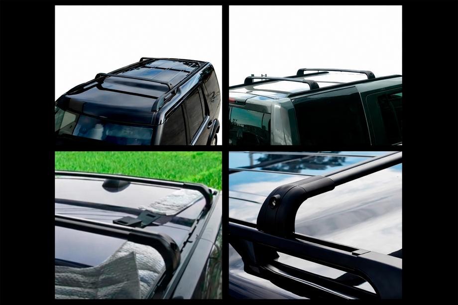 Land Rover Discovery IV 2009–2017 Strešný nosič (priečniky) na integrované lyžiny OEM (2 ks) Fotografia 4