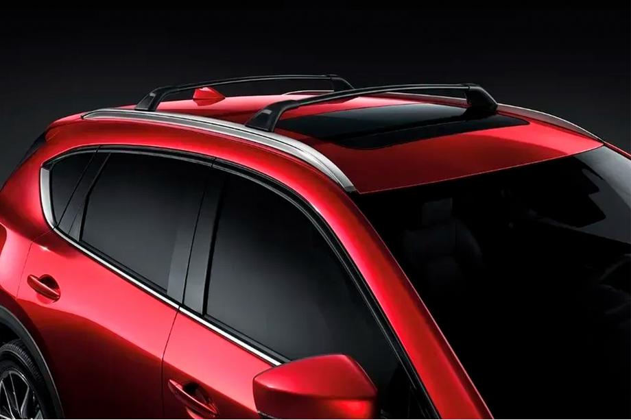 Mazda CX-5 2017–2025 Strešný nosič (priečniky) na integrované strešné lyžiny HARMS (2 ks) Image