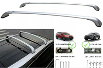 Toyota Highlander 2013–2019 Strešný nosič (priečniky) na integrované lyžiny OEM (2 ks) Čierna fotografia 9