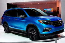 Honda Pilot 2015–2022 OEM bočné prahy (2 ks) fotografia 1