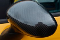 Fiat 500/500L 2013–2022 Karbonové kryty zrkadiel 2007-2015 (2 ks, pravý karbón) fotografia 12