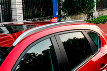 Mazda CX-5 2017–2025 Integrované strešné lyžiny OEM (2 ks) Čierna fotografia 4