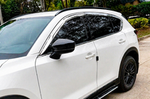 Mazda CX-5 2017–2025 Integrované strešné lyžiny OEM (2 ks) Čierna fotografia 2