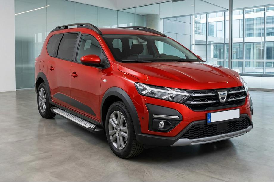 Dacia Jogger 2022– Bočné nášľapy Allmond Grey (2 ks, hliník) Fotografia 1