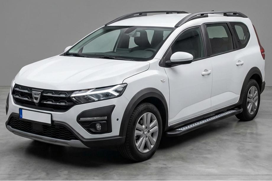 Dacia Jogger 2022– Bočné nášľapy Vision New Black (2 ks, hliník) Fotografia 1