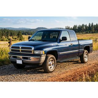 Bočné nášľapy Allmond Black (2 ks, hliník) Dodge RAM (BR/BE) 1994–2002 fotografia 1