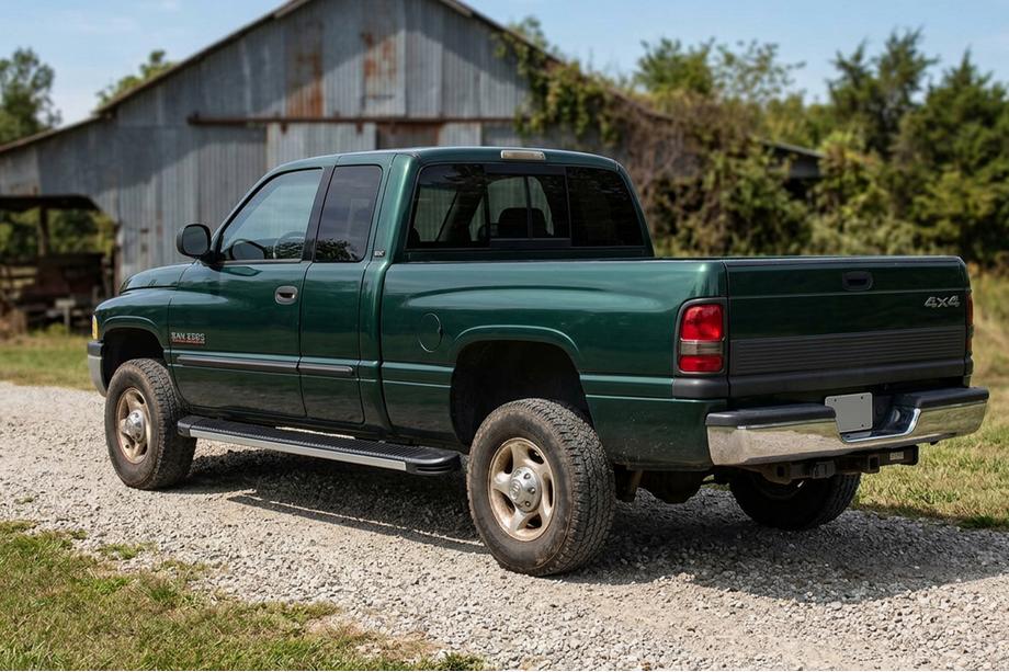Dodge RAM (BR/BE) 1994–2002 Bočné nášľapy Maya V1 (2 ks, hliník) Image