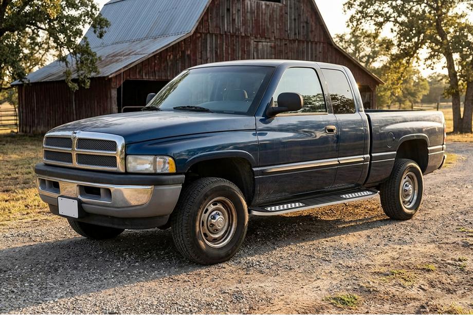 Dodge RAM (BR/BE) 1994–2002 Bočné nášľapy Tayga V2 (2 ks, hliník) Image