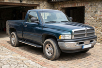 Dodge RAM (BR/BE) 1994–2002 Bočné nášľapy Duru (2 ks, hliník) fotografia 1