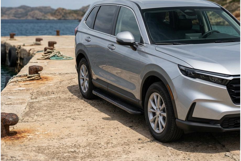Honda CRV 2022– Bočné nášľapy Bosphorus Black (2 ks, hliník) Fotografia 1