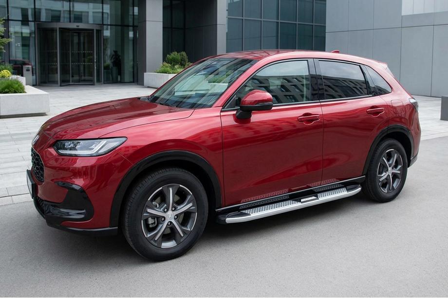 Honda ZR-V 2022– Mevsim Grey bočné nášľapy (2 ks, hliník) Fotografia 1