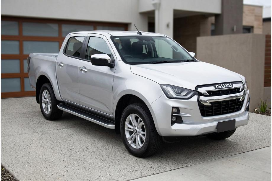 Isuzu D-Max 2019– Bočné nášľapy Tayga Grey (2 ks, hliník) Image