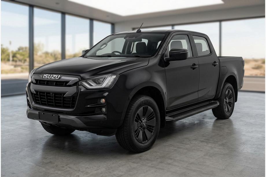 Isuzu D-Max 2019– Bočné prahy Tayga Black (2 ks, hliník) Fotografia 1