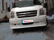 Ford Transit 2000–2014 Nadstavec predného nárazníka (2006-2014, DRL, s mriežkou) fotografia 2