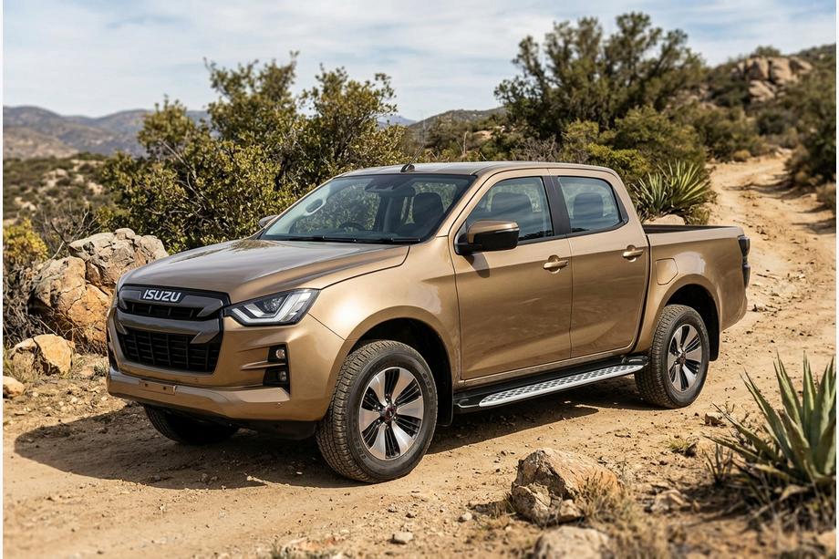 Isuzu D-Max 2019– Bočné nášľapy Shining V1 (2 ks, hliník) Image