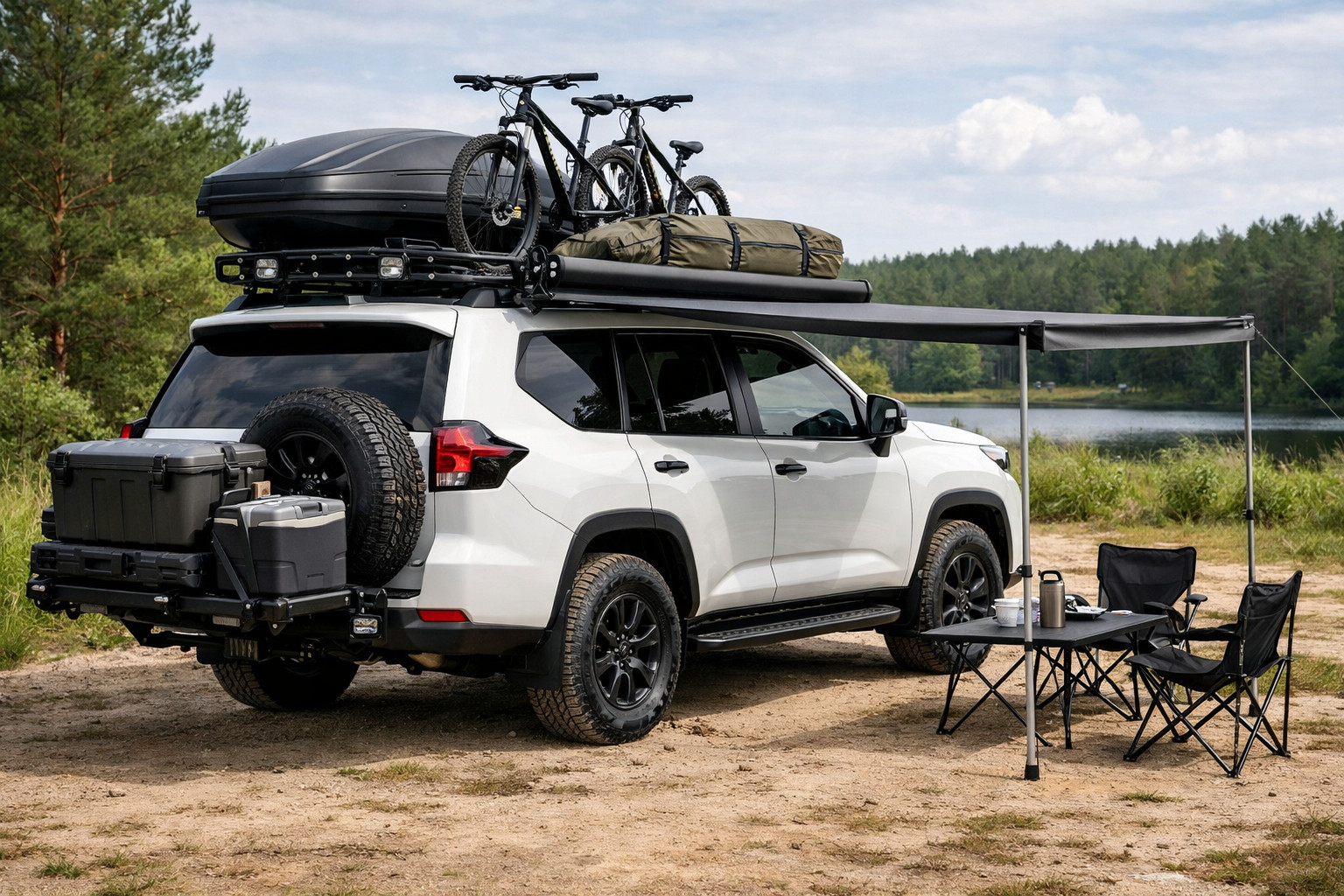 Čo namontovať na Toyota Land Cruiser Prado 250 na strechu, batožinu a rodinné výlety