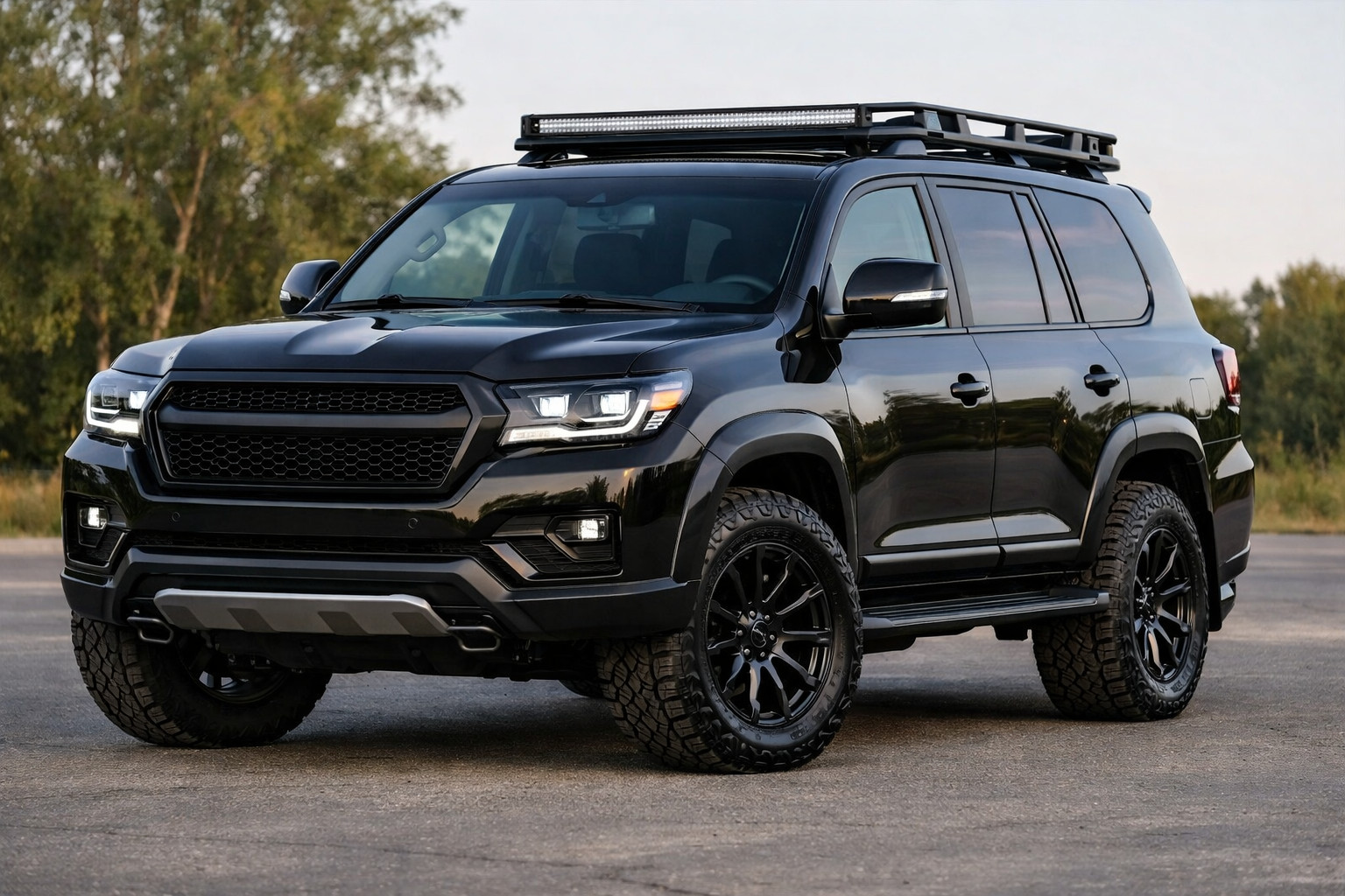 Plán upgradu pre Toyota Land Cruiser 200 pre modernejší vzhľad