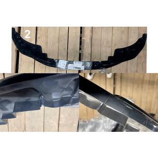 Zľava Predný lip spojler DPT V-1 (pre G22/G23, čierny lesk) BMW 4. séria G22/23/26 2020– fotografia 3