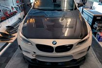 BMW 2. séria F22/F23 2014–2021 Kapota V4 (karbón) fotografia 1