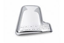 Ford Connect 2006–2009 Chrómový kryt zrkadla s logom, pravý (1 ks, plast) fotografia 1