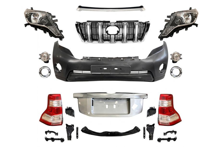 Toyota Land Cruiser Prado 150 2009–2023 Facelift kit z 2009-2013 na 2013-2017 Fotografia 2
