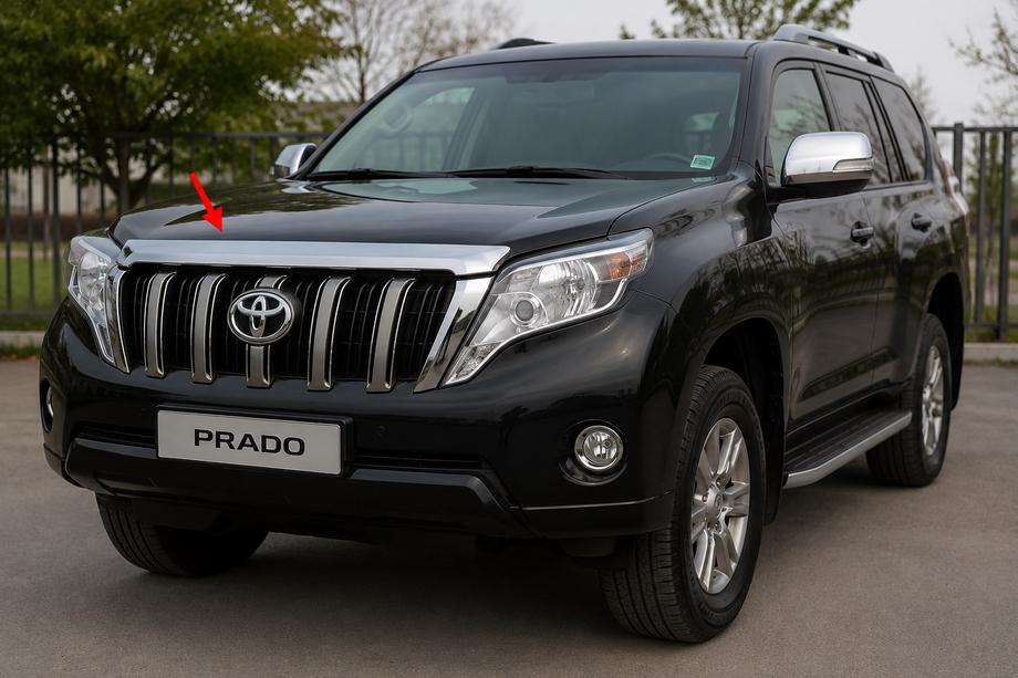 Toyota Land Cruiser Prado 150 2009–2023 Lem kapoty (2013-2017) Image