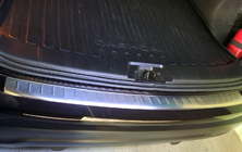 Nissan Qashqai 2014–2021 Nerezový kryt zadného nárazníka OmsaLine (2014-2017) fotografia 7