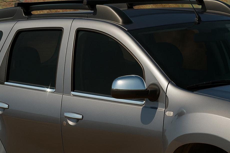 Nissan Terrano 2014– Chrómové kryty zrkadiel, variant 1 (2 ks) Image