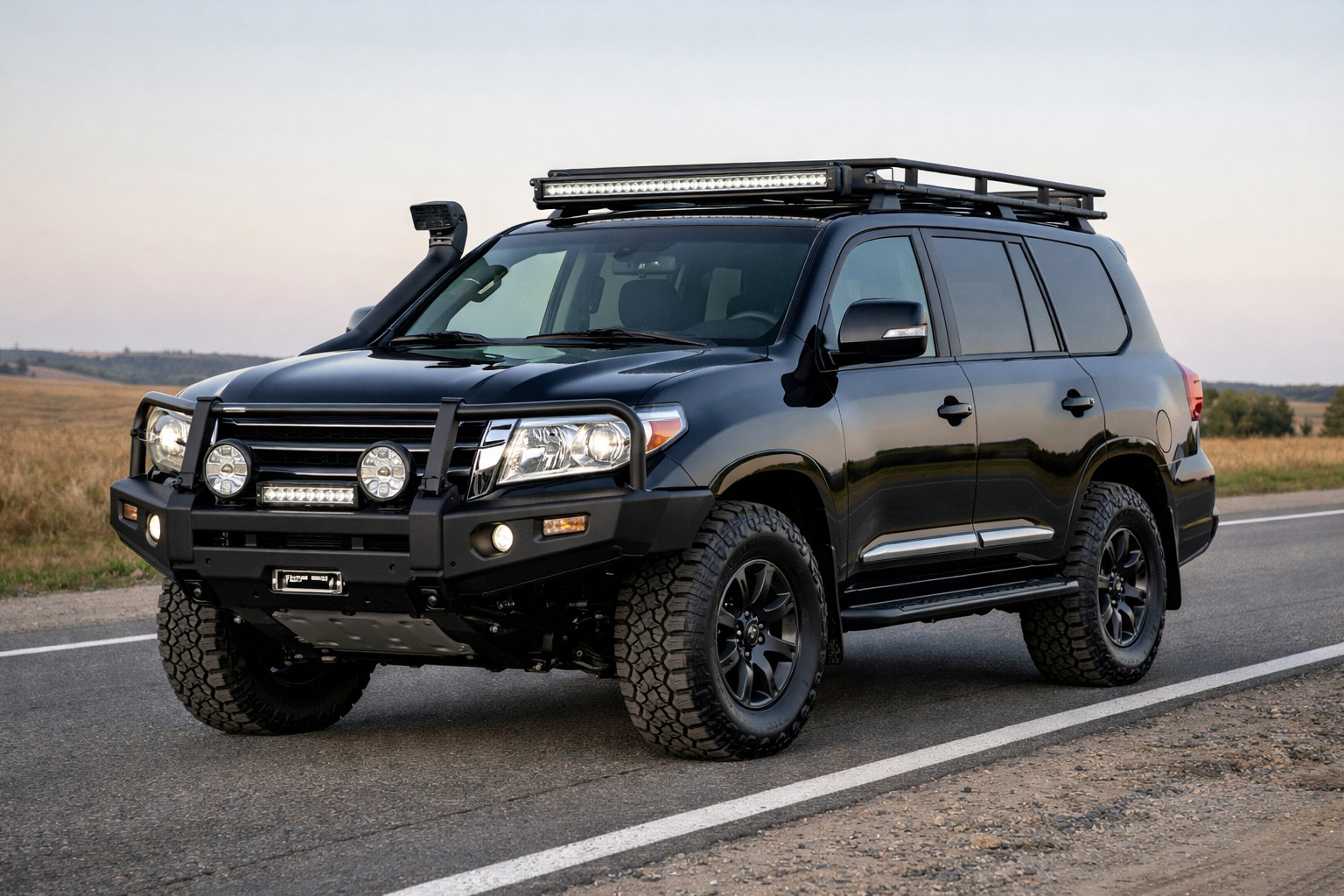 Upgrade Toyota Land Cruiser 200 na diaľnicu bez garážového tuningu