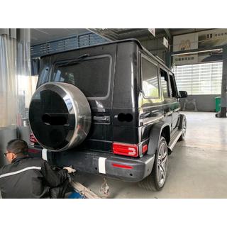 Rozširovače blatníkov G63 AMG 2018-style (zadné, pre vozidlá s namontovaným facelift kitom) fotografia 3