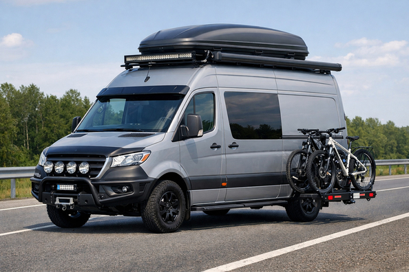 Čo namontovať na Mercedes Sprinter W907/W910 na diaľnicu