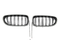 BMW 5. rad F10/F11 2010–2016 BMW obličkové mriežky M-look LED (čierny lesk) fotografia 2