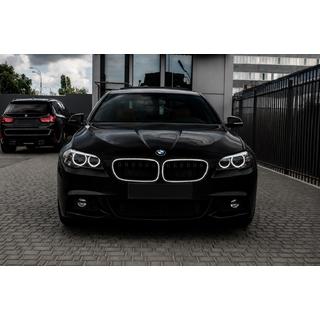 BMW obličkové mriežky M-look LED (čierny lesk) BMW 5. rad F10/F11 2010–2016 fotografia 1