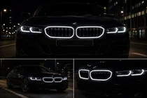 BMW 3. rad G20/G21 2018– Ľadvinky 1-Bar LED (2022+, lesklá čierna) fotografia 5