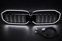 BMW 3. rad G20/G21 2018– M-Look LED ľadvinky (2022+, čierny lesk) fotografia 5